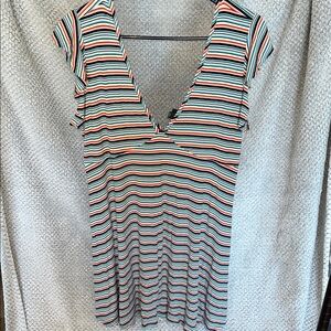 Wild Fable Multicolor Striped Dress